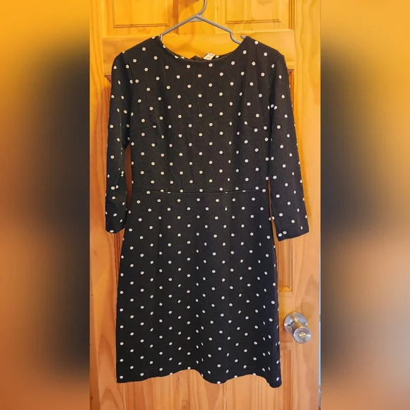 𝒫ℴ𝓁𝒸𝒶 𝒟ℴ𝓉𝓉ℯ𝒹 ℬ𝓁𝒶𝒸𝓀 𝒟𝓇ℯ𝓈𝓈 - Picture 3 of 5